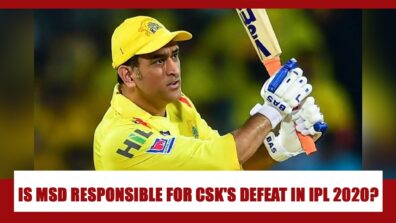 IPL 2020: Is MS Dhoni responsible for CSK’s poor performance in 2020?