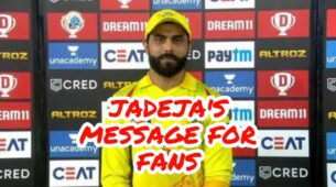 IPL 2020: Ravindra Jadeja’s special message for fans