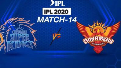 IPL 2020 UAE Live Update CSK VS SRH: Sunrisers Hyderabad defeats Chennai Super Kings in match 14