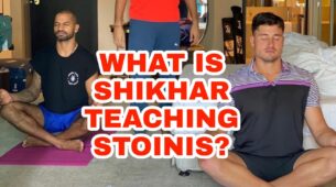 IPL 2020: What is Shikhar Dhawan teaching Marcus Stoinis?