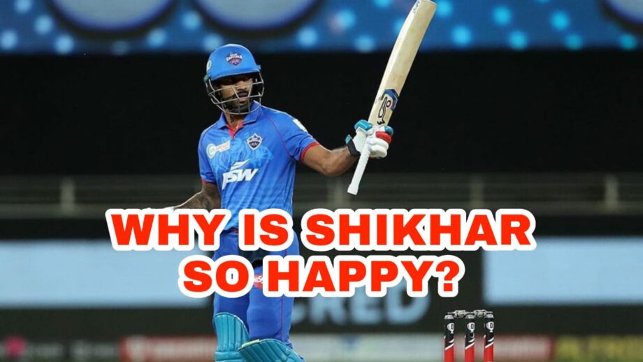 IPL 2020: Why is Shikhar Dhawan so happy after his last match against Rajasthan Royals?