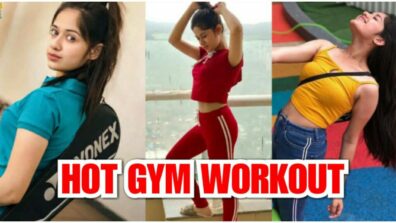 Jannat Zubair’s HOT GYM Workout Moments