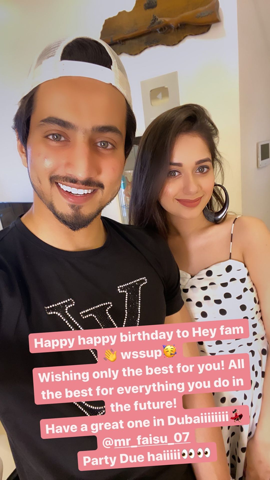 Jannat Zubair's special warm gesture for birthday boy Faisu