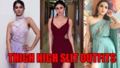 Jennifer Winget VS Mouni Roy VS Jasmin Bhasin: Hottest celeb in thigh high slit outfits