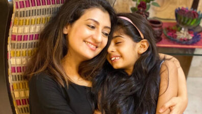Juhi Parmar gets a special surprise from daughter Samairra prior to Hamariwali Good News’ Premiere