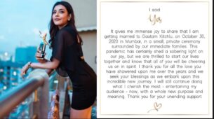 Kajal Aggarwal all set to tie the knot on October 30th, find out who is her groom
