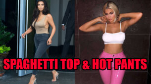 Kim Kardashian vs Kylie Jenner: Who’s Best In Hot Pants And Spaghetti Top?