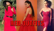 Love Wearing Red? Take Notes From Hina Khan, Shivangi Joshi, And Surbhi Chandna’s Trendy Red Outfits