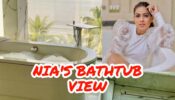 Naagin fame Nia Sharma’s bathtub view