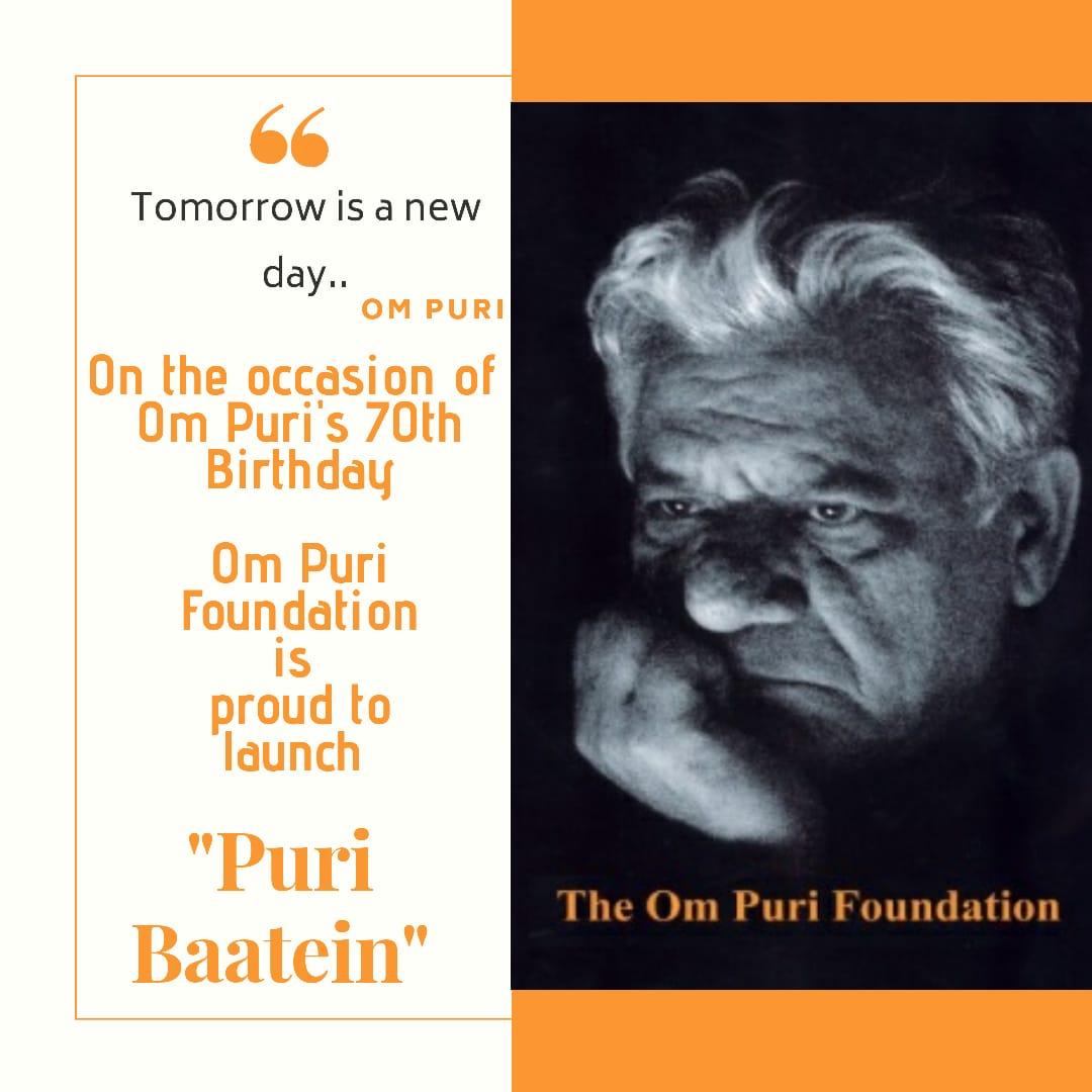 Nandita Puri to launch Puri Baatein with Ishaan Puri's film on 70th Birth Anniversary of Om Puri. 1