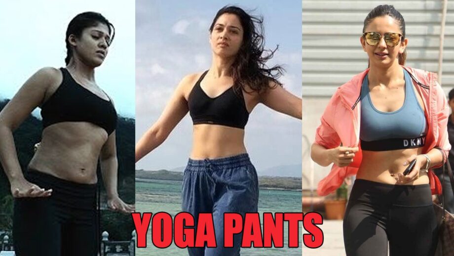 Nayanthara VS Tamannaah Bhatia VS Rakul Preet Singh: Hottest in yoga pants