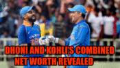 OMG: Combined Net Worth Of MS Dhoni And Virat Kohli Will Simply SHOCK YOU