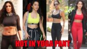 Times when Katrina Kaif, Kiara Advani, Malaika Arora, Nora Fatehi gave some serious hotness goals in yoga pants
