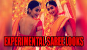 Pooja Hegde’s New Experimental Looks In Saree