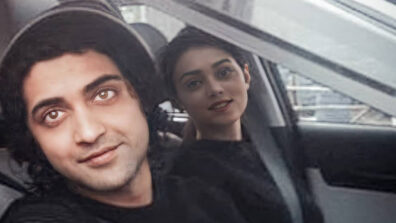 RadhaKrishn chemistry: Sumedh Mudgalkar and Mallika Singh stunning in black snapped inside a car