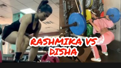 Rashmika Mandanna Vs Disha Patani: Fittest and attractive gym workout video comparison: Vote Now