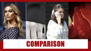 Reason Why Fans Are Comparing Hailey Baldwin’s New J Tattoo With Selena Gomez Ring