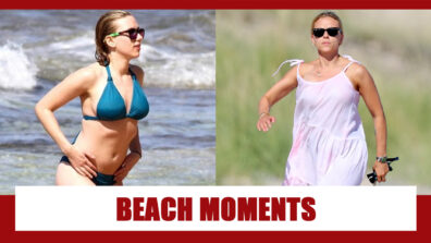 Scarlett Johansson Unseen Beach Moments