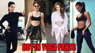 Alaya F, Disha Patani, Tara Sutaria: Hot in yoga pants