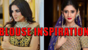 Take Iconic Saree and Lehenga Blouse Inspirations From Kundali Bhagya’s Shraddha Arya And Yeh Rishta Kya Kehlata Hai’s Shivangi Joshi!