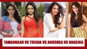 Tamannaah Bhatia Vs Trisha Krishnan Vs Anushka Shetty Vs Hansika Motwani: Which South Heroine Has The Best Belly Curves? Vote Now