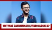 The real reason why CarryMinati’s TikTok roast video was blocked by Youtube?
