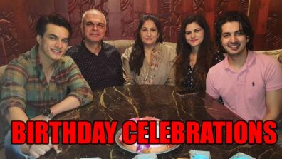 This is how Yeh Rishta Kya Kehlata Hai actor Mohsin Khan celebrated his birthday