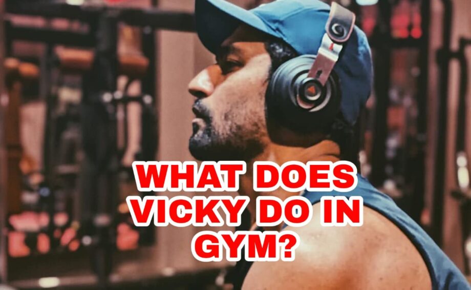 This is what Vicky Kaushal does in a gym? Check out