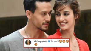 Tiger Shroff shares an amazing video, Disha Patani comments ‘so cool’