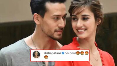 Tiger Shroff shares an amazing video, Disha Patani comments ‘so cool’