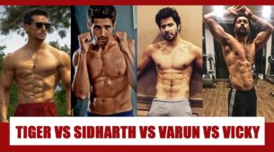 Tiger Shroff Vs Sidharth Malhotra VS Varun Dhawan VS Vicky Kaushal: Who Has The Hottest V Shaped Physique?