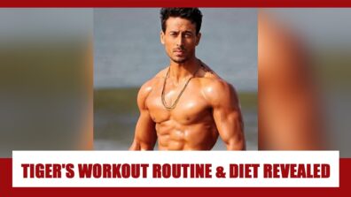 Tiger Shroff’s Workout Routine And Healthy Diet REVEALED