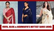 Vidya Balan, Kajol, Aishwarya Rai’s HOTTEST saree looks that are ideal for Navratri fashion