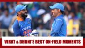 Virat Kohli and MS Dhoni’s BEST infield moments that you can’t miss