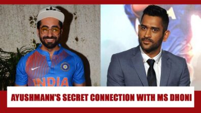 What Is Ayushmann Khurrana’s Secret Connection With MS Dhoni? You Will Not Stop LAUGHING