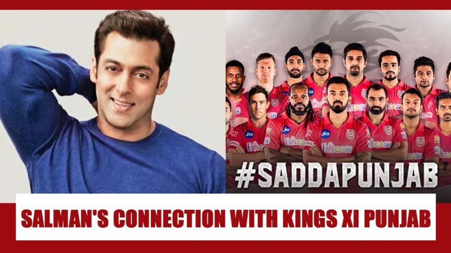 What is Salman Khan's secret connection with Kings XI Punjab IPL team?