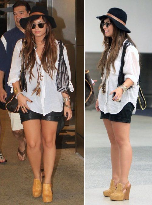 What to wear when it’s super hot? Learn from Demi Lovato - 0