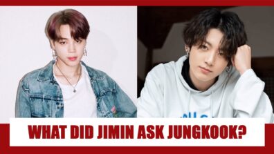 When BTS Jimin Asked Jungkook ‘Am I really that ugly?’