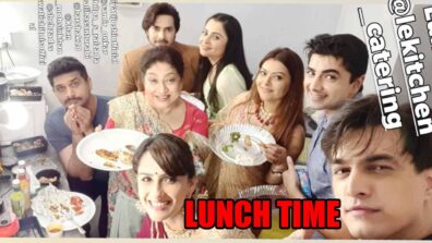 Yeh Rishta Kya Kehlata Hai gang’s happy lunch time