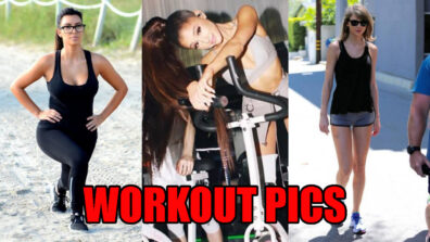 See Pics: Kim Kardashian, Ariana Grande And Taylor Swift’s Workout Pics Go Viral