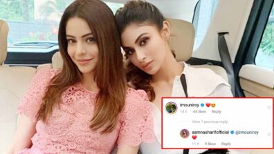 Aamna Sharif shares hot picture, Mouni Roy loves it