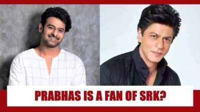 ADORABLE: When Baahubali Superstar Prabhas Said He Is A ‘FAN’ Of Shah Rukh Khan