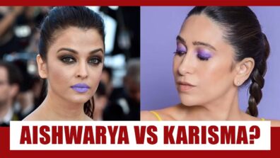 Aishwarya Rai In Purple Lipstick Or Karisma Kapoor In Purple Shade: What Would You Choose?