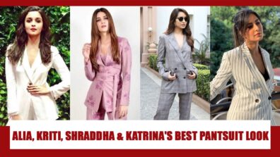 Alia Bhatt, Kriti Sanon, Shraddha Kapoor, Katrina Kaif: Hot In Pantsuit Look