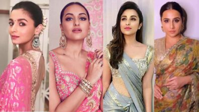 Alia Bhatt VS Sonakshi Sinha VS Parineeti Chopra VS Vidya Balan: The HOTTEST Avatar In Embellished Saree?