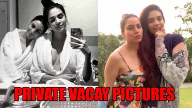 Take A Look At Private Vacay Pictures Of Shraddha Arya And Anjum Fakih