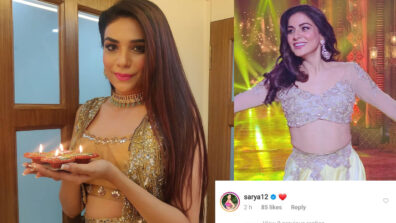 Anjum Fakih goes desi, Shraddha Arya loves it