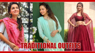 Anushka Sen, Ashi Singh And Avneet Kaur Look Resplendent in Traditional Outfits