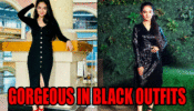 Anushka Sen Looking Gorgeous In These Black Outfits