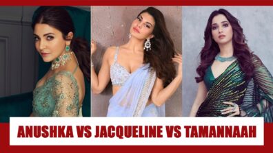 Anushka Sharma VS Jacqueline Fernandez VS Tamannaah Bhatia – Who’s the REAL QUEEN of ‘Saree Fashion’ in Bollywood? Vote Now